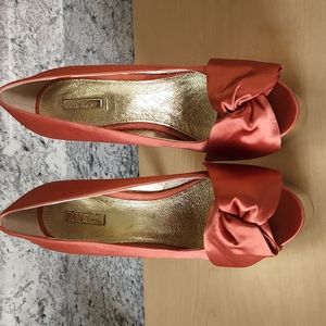 Coral stilletos